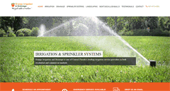 Desktop Screenshot of orangeirrigationanddrainage.com